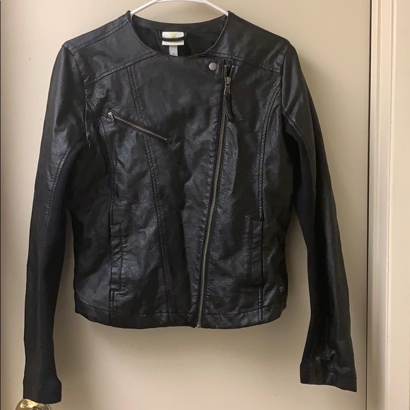 adidas neo leather jacket